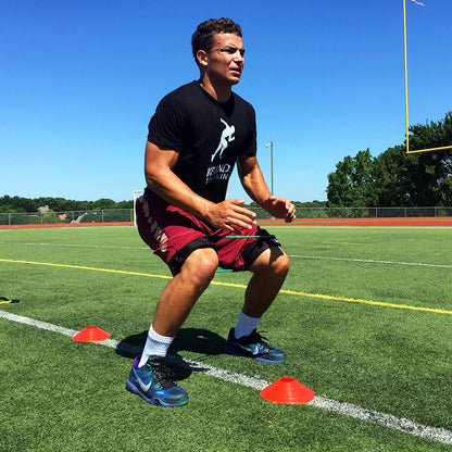 Kbands Speed and Strength Leg Resistance Bands with Speed 101 and Agility FX Digital Training Programs - Available in Youth, Intermediate, and Advanced Sizes