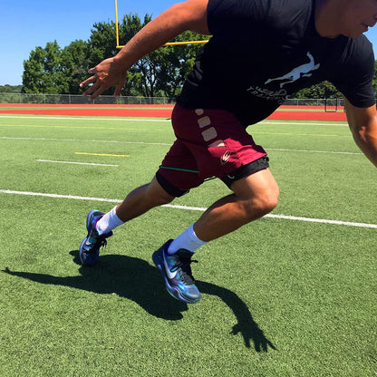 Kbands Speed and Strength Leg Resistance Bands with Speed 101 and Agility FX Digital Training Programs - Available in Youth, Intermediate, and Advanced Sizes