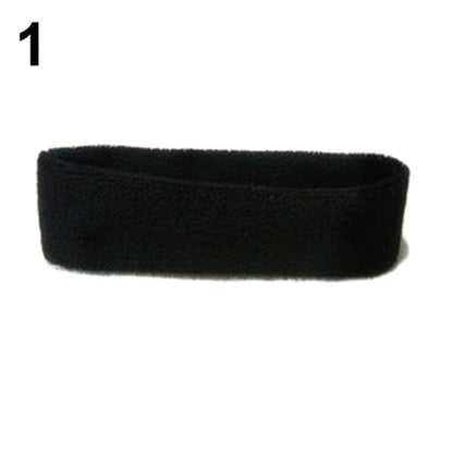 Quick-Dry Sports Sweatband for Yoga and Fitness - Stretchable Headband for Gym Use