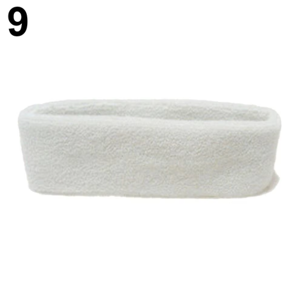 Quick-Dry Sports Sweatband for Yoga and Fitness - Stretchable Headband for Gym Use