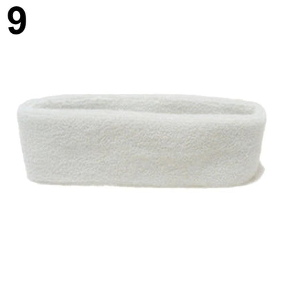 Quick-Dry Sports Sweatband for Yoga and Fitness - Stretchable Headband for Gym Use
