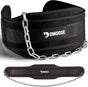 Dip Belt for Weightlifting and Strength Training - 36" Durable Steel Chain with Comfortable Neoprene Padding, Supports Up to 350 lbs