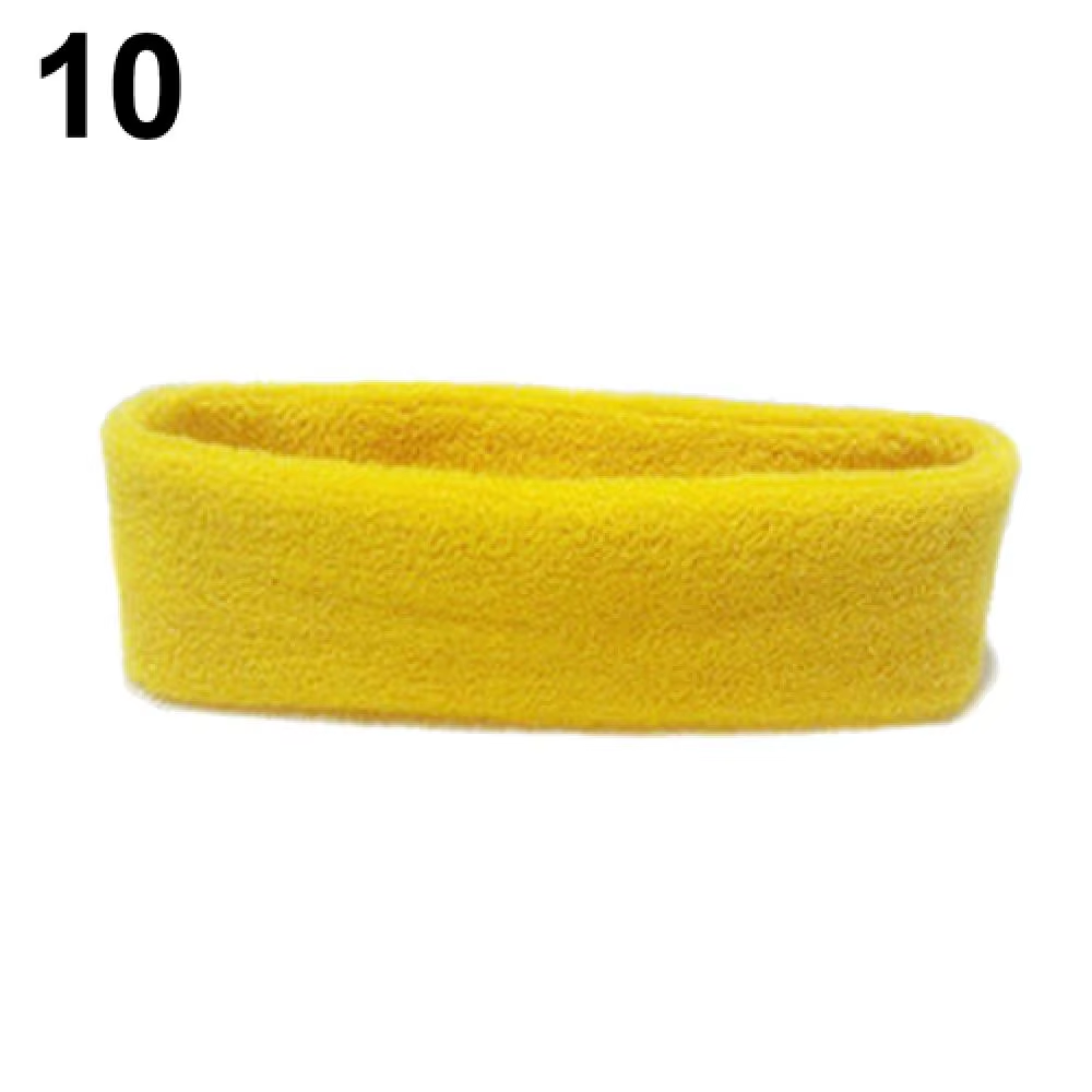 Quick-Dry Sports Sweatband for Yoga and Fitness - Stretchable Headband for Gym Use